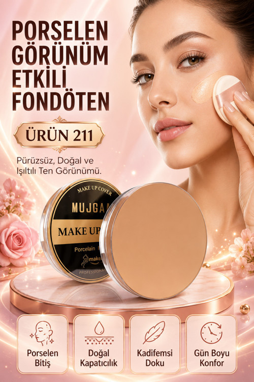 Make Up Cover Porselen Kapatıcı 11 Klasik Kaşık Fırça
