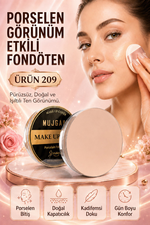 Porselen Görünüm Etkili Fondöten – 209