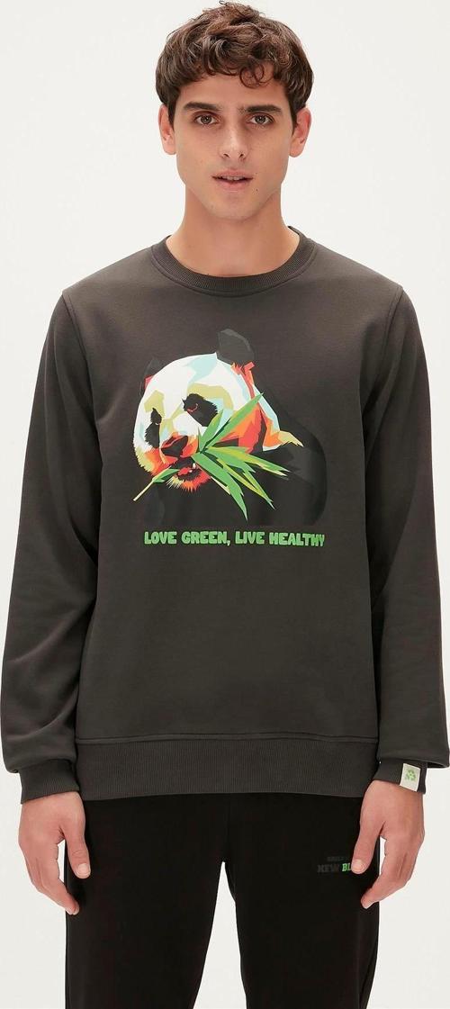 Re-Bamboo Crewneck Erkek Sweatshirt