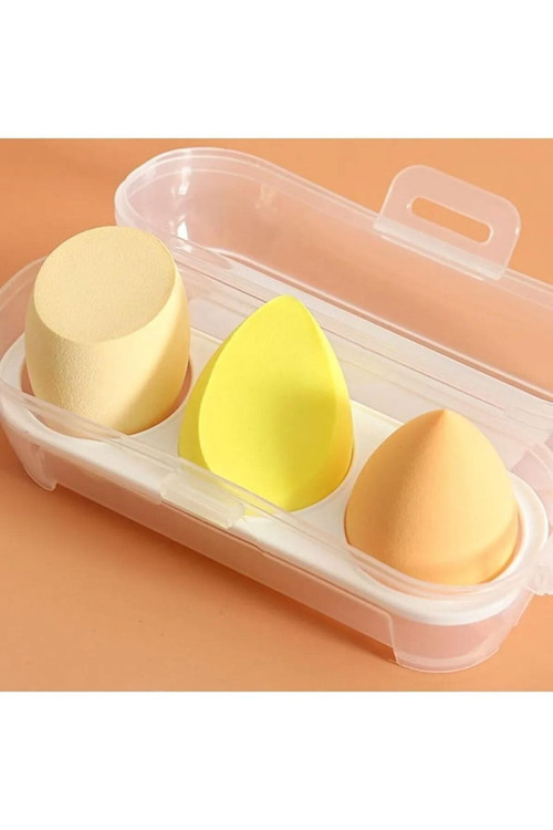 3Lü Güzellik Blenderı Makyaj Süngeri