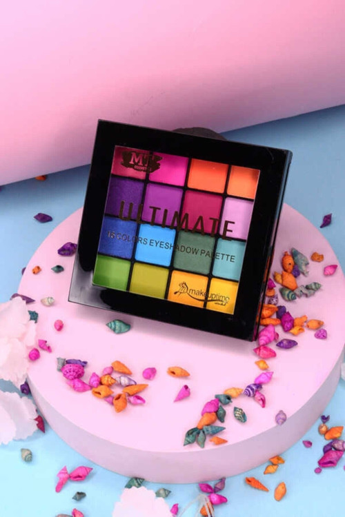Unicorn Renkli 16'Lı Far Paleti Makeup Time