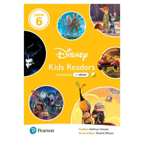 Pekr Level 6: Disney Kids Readers Workbook With Ebook An-Pearson ELT
