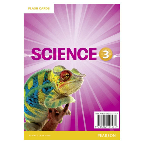 Big Science 3 Flash Cards-Pearson ELT