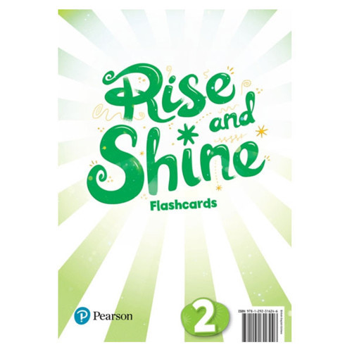 Rise And Shine Level 2 Flashcards-Pearson ELT