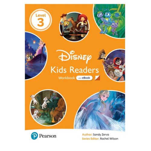 Pekr Level 3: Disney Kids Readers Workbook With Ebook An-Pearson ELT