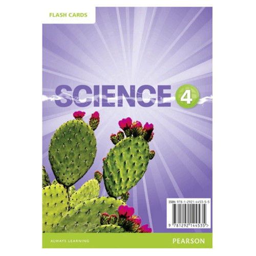 Big Science 4 Flash Cards-Pearson ELT