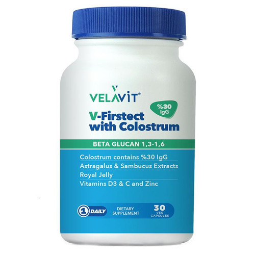 V-Firstect with Colostrum Takviye Edici Gıda 30 Kapsül