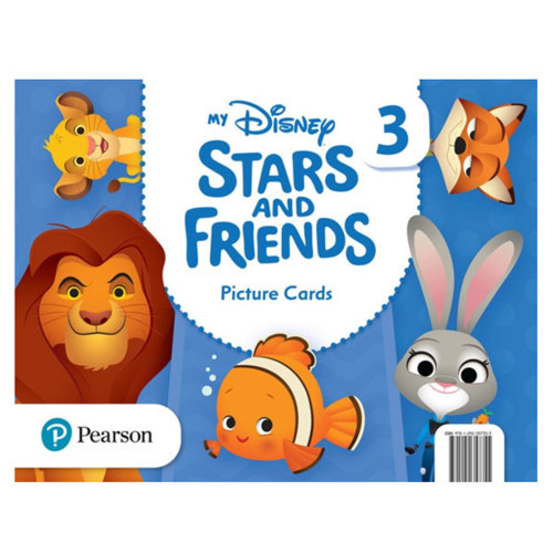 My Disney Stars And Friends 3 Flashcards-Pearson ELT