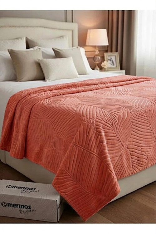 ELEGANS EMBOS ÇİFT KİŞİLİK NAR ÇİÇEĞİ BATTANİYE
