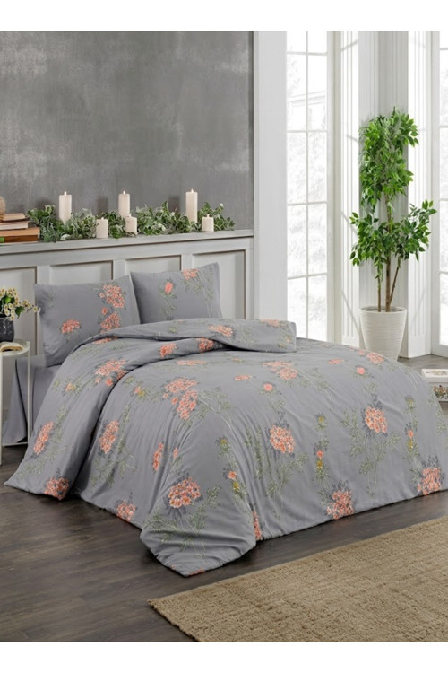 Kristal Ranforce Tek Kişilik Nevresim Takımı Daisy