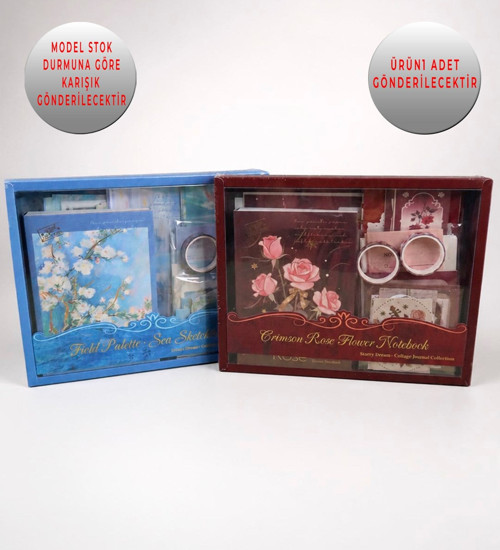 Premium Scrapbook & Journaling Yapım Seti