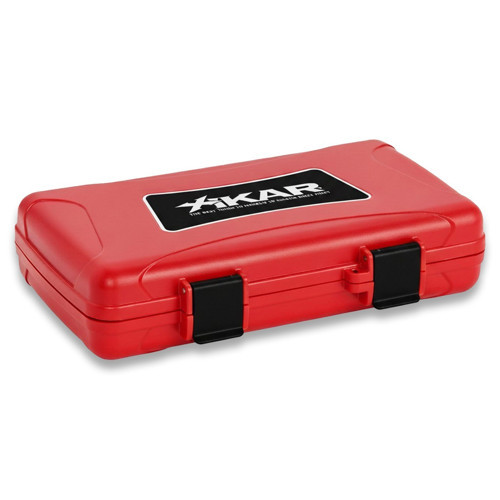 Travel Humidor Puro Taşıma Çantası Kırmızı 5's