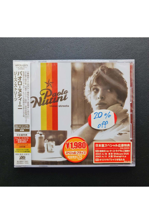 Paolo Nutini – These Streets CD