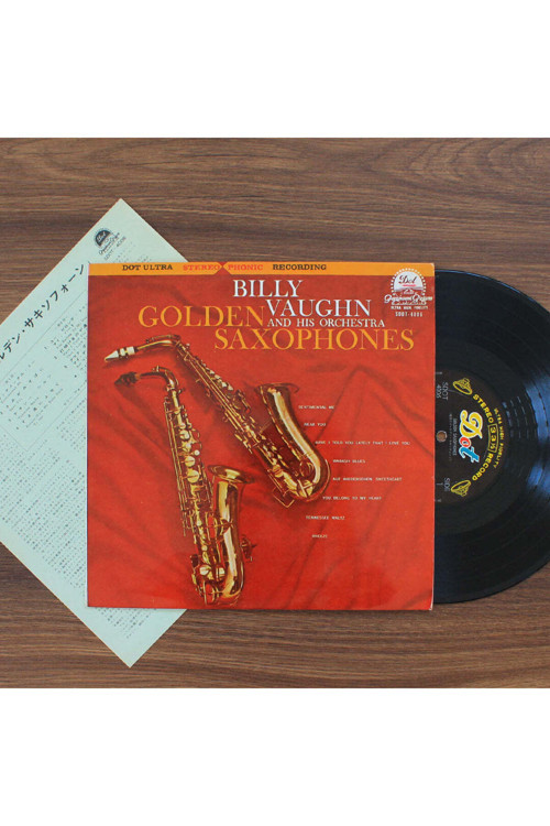 Billy Vaughn And His Orchestra – Golden Saxophones (10'' Plak)