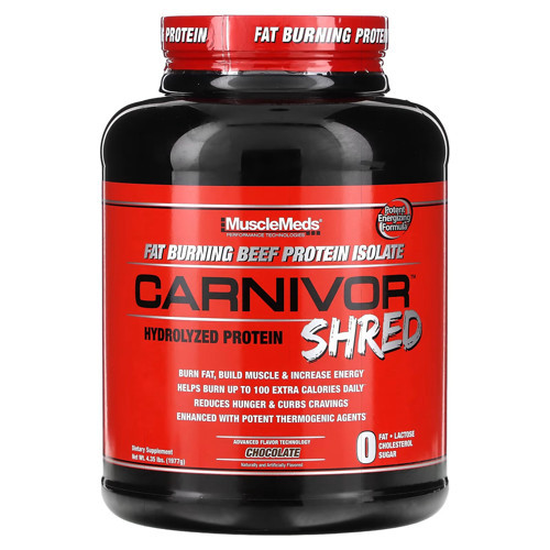Carnivor Shred Hydrolyzed Beef Protein + Fat burner 1977 g