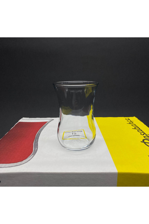 ÇAY BARDAK 42011 SADE - 12Lİ PAKET - KAHVECİ ÇAY BARDAĞI