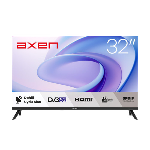 32" AX32HMLN-N01S 80 Ekran HD Ready Dahili Uydu Alıcılı LED TV - Siyah