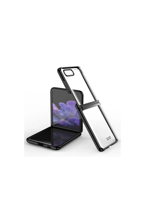 Samsung Galaxy Z Flip 4 Kılıf Fold Element Kapak - Siyah
