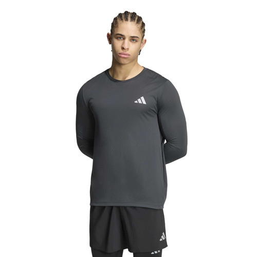 Run Ess LS M Antrasit Erkek Tshirt