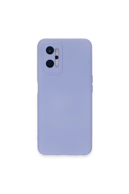 Realme 9i 4g Kılıf Nano İçi Kadife Silikon - Lila