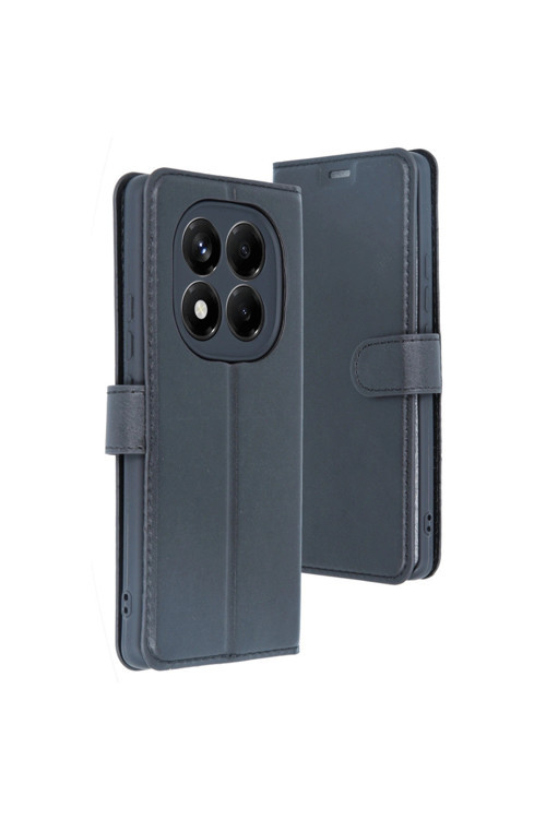 Xiaomi Redmi Note 14 4g Kılıf Trend S Plus Kapaklı Kılıf - Siyah