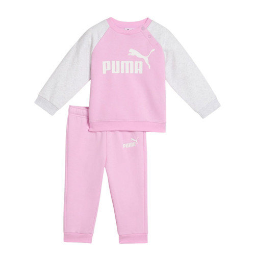 Ess Raglan Crew Set Mor Çocuk Eşofman Takımı