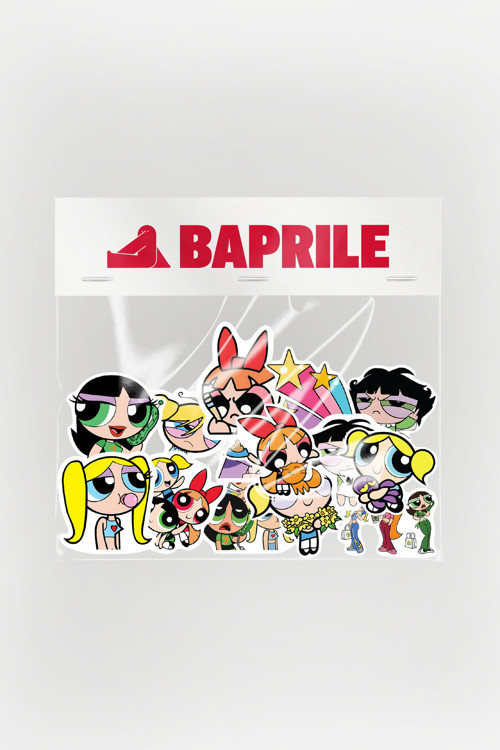 Powerpuff Girls 14 Parça Kaliteli Laptop Ajanda Termos Etiket Seti