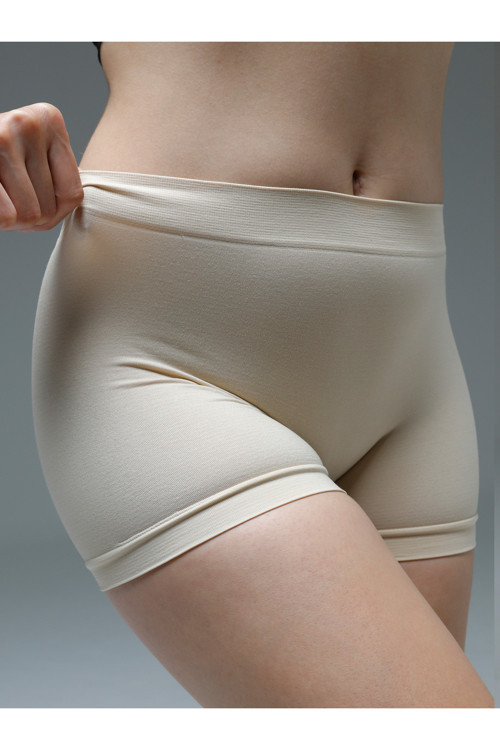 Moncorno Model İnceltici Boxer Popo Şekillendirici İz Yapmayan Seamless Külot Ten Renk