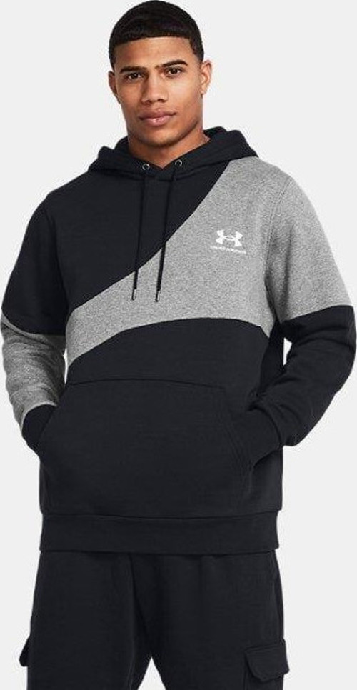 UA Essential Flc Blocked HD Erkek Sweatshirt