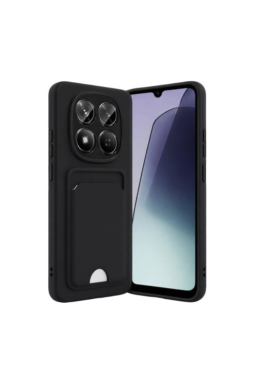 Xiaomi Redmi Note 15 Pro 4g Kelvin Kartvizitli Silikon - Siyah