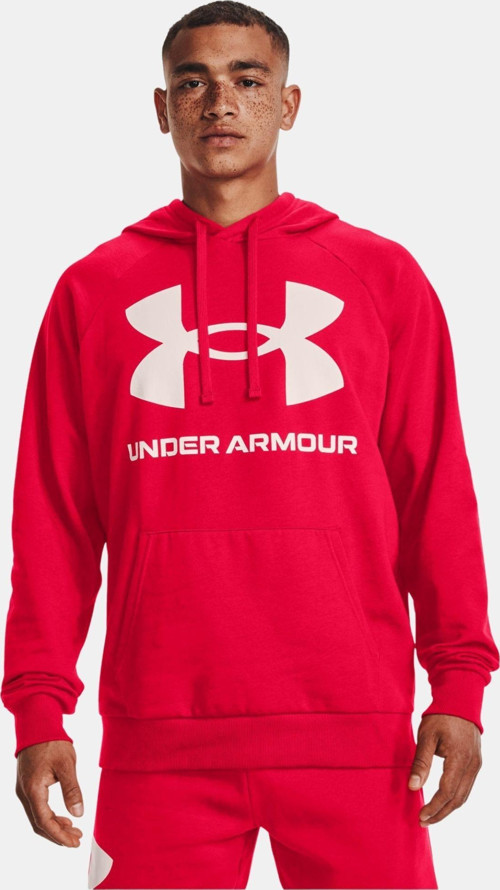 UA Rival Fleece Big Logo HD Erkek Sweatshirt
