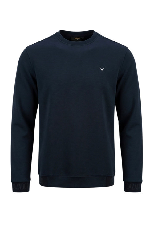 CAZ 55940 Bis. YK. Sweat Lacivert Erkek Sweatshirt