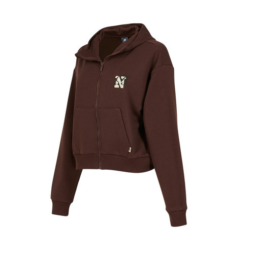 NB Lifestyle Women Full Zip Kahverengi Kadın Sweatshirt