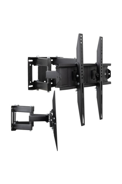 Vontech VT-852 HC Pro 55-85'' Çift Kollu Kilitli Hareketli Televizyon Duvar Askı Aparatı