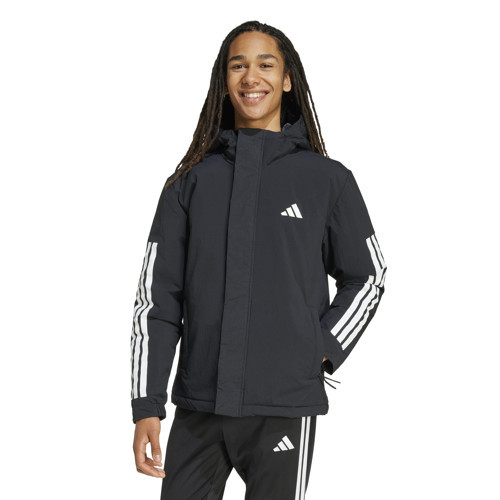3S Hooded Ins J Siyah Erkek Mont