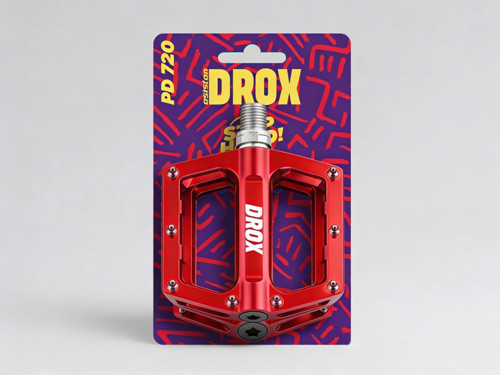 DROX PD 720 Rulmanlı Bisiklet Pedalı Farklı Renklerde YEŞİL