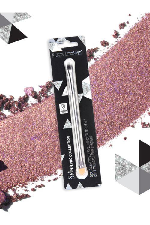 Silver Collection Çift Taraflı Far Fırçası 5136 - Profesyonel Seri, Cruelty Free