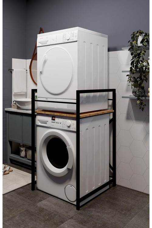 Banyo Düzenleyici Çamaşır Makinesi ve Kurutma Makinesi Üstü Raf