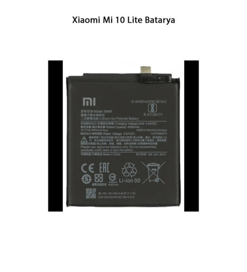 Mi 10 Lite Uyumlu Telefonlarla Batarya (BM4R)