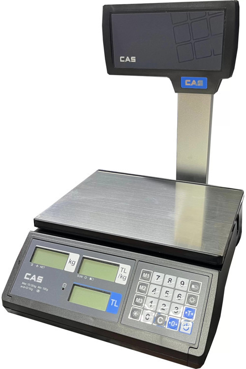 ER JR 30 kg 5 gr Fiyat Hesaplamalı Terazi