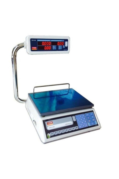 Ege LED 30 kg Fiyat Hesaplamalı Oynar Boyun Elektronik Terazi