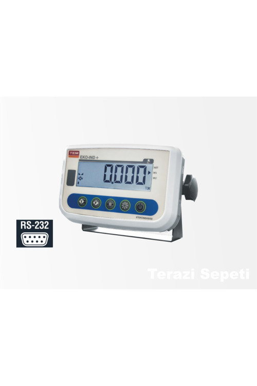 Eko RS-232 Bağlantılı Tartım İndikatörü