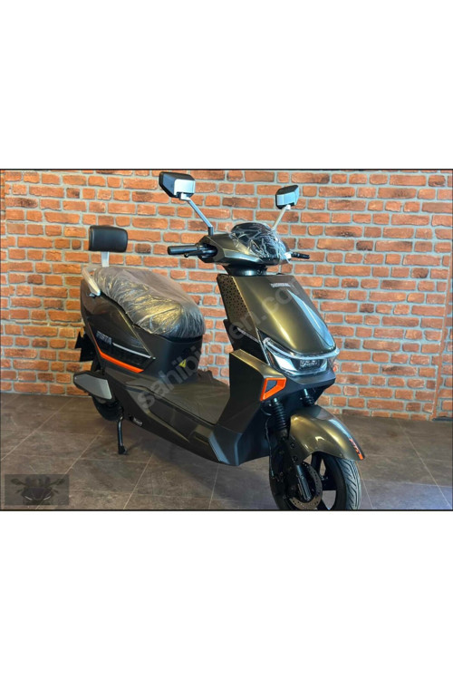 Pista Elektrikli Motosiklet Kahverengi