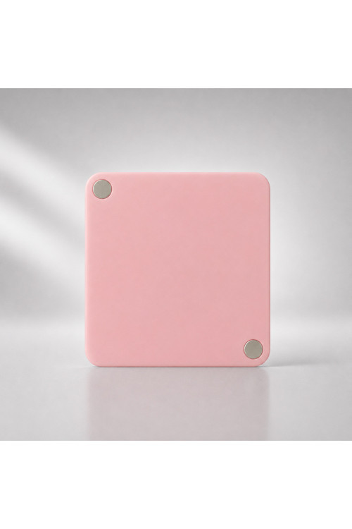 Toz Pembe Akrilik Silinebilir Notluk Yazı Tahtası Mıknatıslı Not Panosu Memo Board