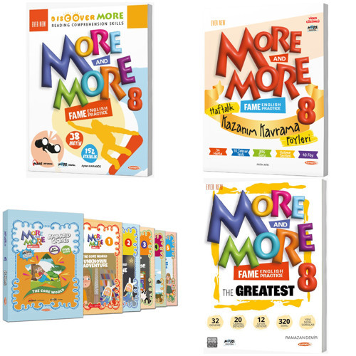 Kurmay Elt 2027 8. Sınıf Lgs Discover Reading - Haftalık Föy - Hikaye - The Greatest (32 Deneme) Seti 7 Kitap + 40 Föy