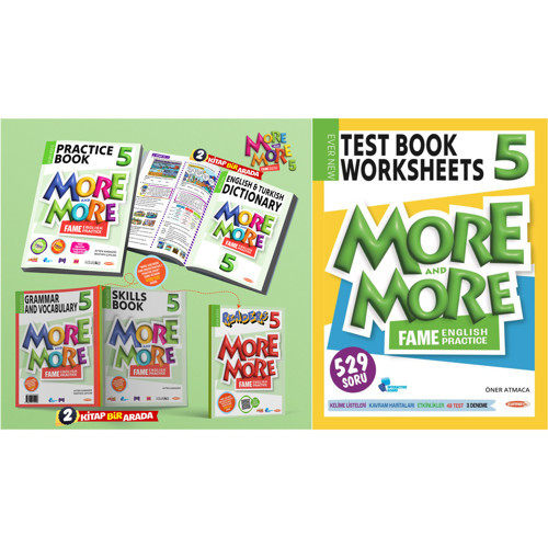Kurmay Elt 2027 5. Sınıf Practice Book - Fenomen Test Book Seti 4 Kitap Maarif Model