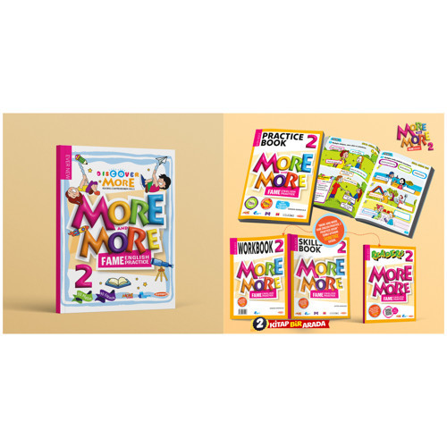 Kurmay Elt 2027 2. Sınıf Discover Reading - Practice Book Seti 4 Kitap Maarif Model