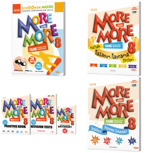 Kurmay Elt 2027 8. Sınıf Lgs Discover Reading - Haftalık Föy - Practice Book - Selfie Deneme Seti 5 Kitap + 40 Föy