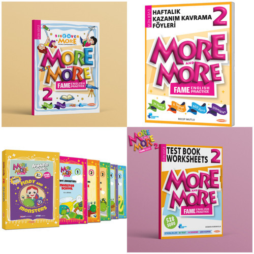 Kurmay Elt 2027 2. Sınıf Discover Reading - Haftalık Föy - Hikaye - Test Book Seti 7 Kitap + 40 Föy Maarif Model
