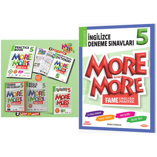 Kurmay Elt 2027 5. Sınıf Practice Book - Selfie Deneme Seti 4 Kitap Maarif Model